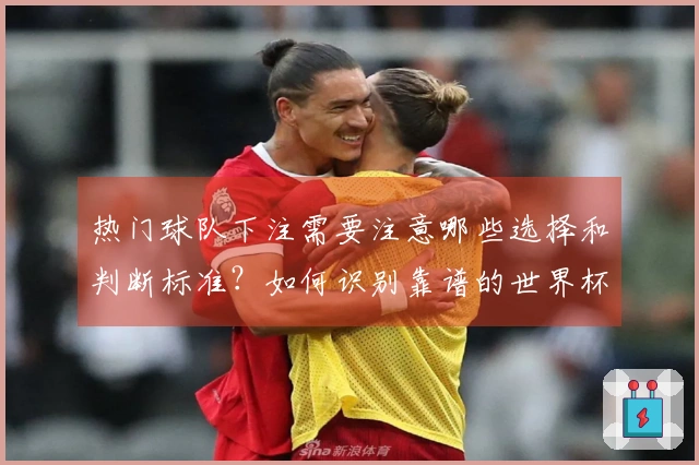 热门球队下注需要注意哪些选择和判断标准？如何识别靠谱的世界杯下注网站？