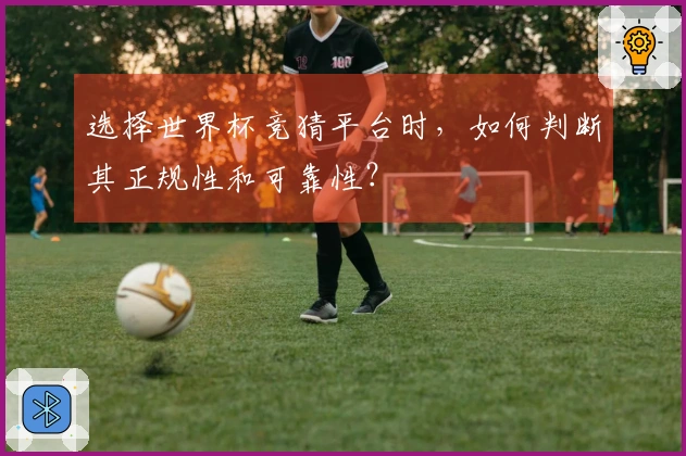 选择世界杯竞猜平台时，如何判断其正规性和可靠性？