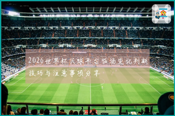 2026世界杯买球平台临场变化判断技巧与注意事项分享