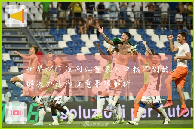 世界杯下注网站登录入口找不到的解决办法和注意事项解析